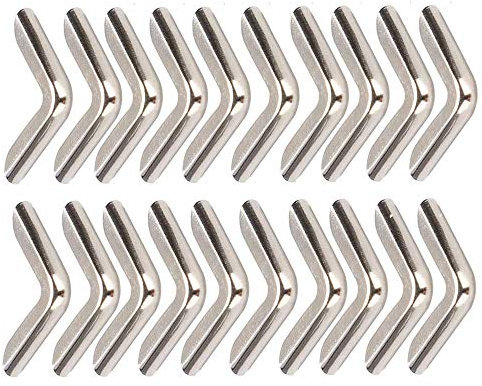 Eckenschutz für Bücher, Sammelalben, Ordner, Notizbuch, Akte, Vintage-Dekoration, Ecken, 20 Stück