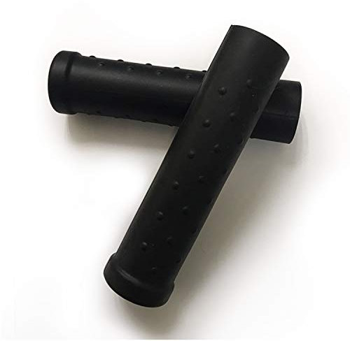 ZhenSanHuan Silicone Hot Handle Holder,Handle Cover for Iron Handle woks, Black, a Set of Two