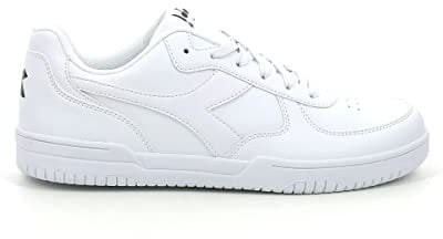 Diadora Raptor Low, Scarpe da ginnastica, Unisex - Adulto, Bianco, 43 EU