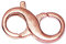 Milisten Double Opening Lobster Clasp, Double Opening Clasps Connector, Sterling Silver Necklace Bracelet Extender for DIY Jewelry Repair Kit Bracelet Necklace Jewelry Closing (Rose Gold)