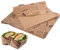 14 x 10 Zoll Käsepapier, 50 Blatt Wachspapier für Lebensmittel, Fettdichtes Papier, Metzgerpapier, Backpapier für Lebensmittelkörbe, Butterbrotpapier Antihaft für Burger, Sandwiches, Pommes,Kuchen