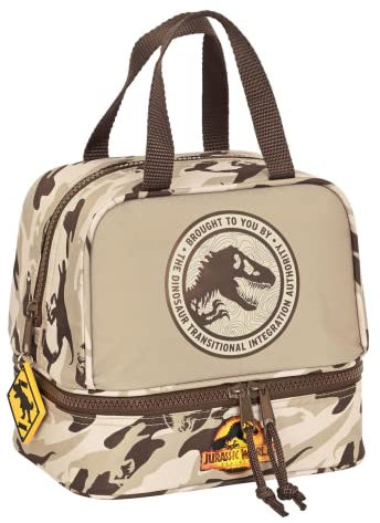 Safta - Jurassic World Dominion Lunchbox, 20 x 20 x 15 cm, Mehrfarbig (812263040)