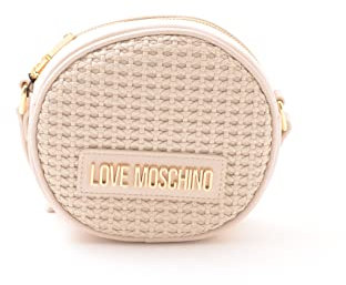 Love Moschino Damen Jc4321pp0gkz111a Schultertasche, Elfenbein