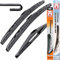 HYBRID Scheibenwischer FLEX AERO kompatibel für Dacia Sandero BJ 2008-2012 - 400mm 500mm 525mm - Premium Qualität Wischerblätter Set - RECAMBO