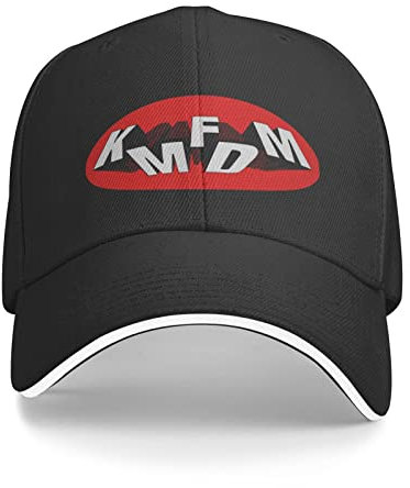 Oudrspo Cap for KMFDM Baseballkappe für Männer Frauen Verstellbarer Strand Snapback Dad Trucker Hut Sonnenhüte