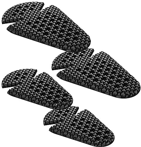 SAS-TEC Tripleflex Ventilated Side Cut CE UKCA Level 2 Flat Design Body Protection for Shoulder/Elbow/Hip/Knee Impact Zones - Armour Inserts 4pc Set