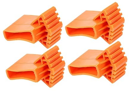 Uonlytech 4stücke rutschfeste Leiterfüße Gummimatten Für Stabilität Und Bodenschutz Für Trittleitern Und Klappleitern Installieren Und Leicht Zu Transportieren