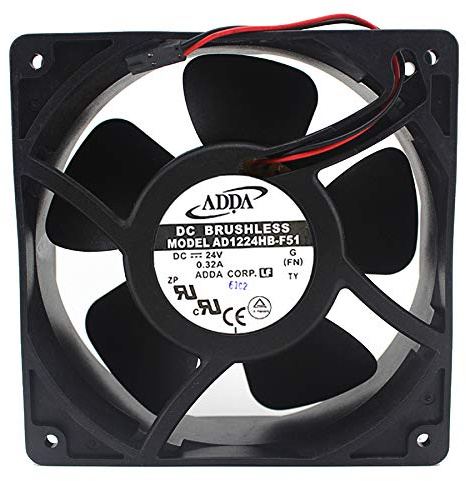 cooling fan ADDA AD1224HB-F51,Server Cooler Fan ADDA AD1224HB-F51 DC 24V, server inverter cooling fan for 12cm