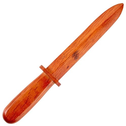 Playwell Marial Arts Krav Maga - Cuchillo de madera para entrenamiento de defensa personal