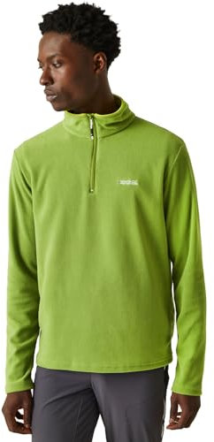 Regatta Herren Mens Thompson Half Zip Fleece Jacket Pullover, Piquant Green, XXL