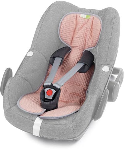Liebes von priebes Coolair 2in1 Sitzauflage Babyschale Reboarder Gruppe 0 I Schonbezug 2 seitig verwendbar Meshstoff & Baumwollstoff I Sitzeinlage waschbar & atmungsaktiv I Sitzverkleinerer