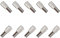 10Pcs Taquet Etagere, chevilles de support d'étagère en forme de cuillère?Support d'Étagère Étagère Broches Cheville Etagere Supports de Plaque en Métal - 5mm*19mm
