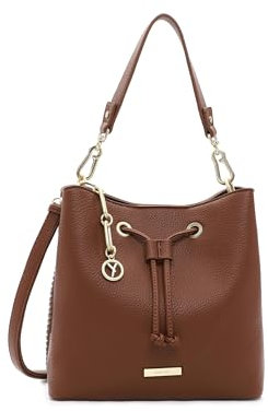 SURI FREY Beutel SFY Daggy 14485 Damen Handtaschen Uni cognac 700