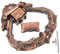 WOONEKY Retro-türklopfer Türklopfer Aus Metall Dekorativer Türklopfer Haustürklopfer Türklopfer Für Haustür Vintage Türklopfer Zinklegierung