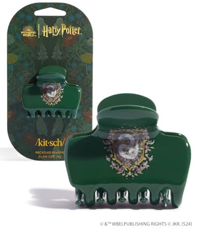 Harry Potter x Kitsch Jumbo-Haarklammer – 5,8 cm große Haarspangen für Mädchen und Frauen | Stilvolles Zubehör für volle Hochsteckfrisur und halben Pferdeschwanz | Ideales Geschenk für Frauen