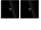 Interruttore per luce touch a doppio controllo, per camera da letto, elegante finitura in vetro (nero-1 banda-2)