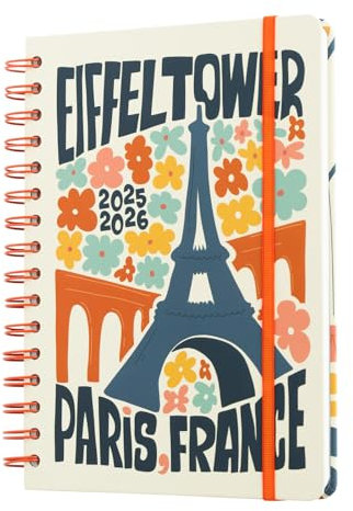 Grupo Erik: Diario Scuola 2025 2026 Travel, Agenda settimanale A5 12 mesi, 14,8x21 cm, Agenda Weekly Planner 2025 2026, Agenda universitaria 2025 2026