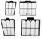 HpLive Lot de 4 cartouches filtrantes pour robot Dolphin - Panneaux de filtre de rechange ultra fins 9991463-R4 - Compatible avec Active 20 30 pour M600