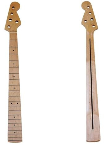 Manche De Guitare Manche De Guitare Électrique DIY Manche De Basse 5 Cordes Érable 21 Frettes