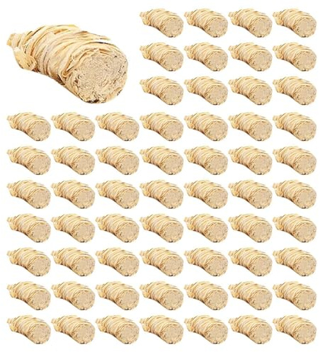 Aundhegrtt 80Pcs Fire - Natural Fire for Fireplace, Pellet Stove & Wood, Fire Pit,Smoker, BBQ,Chimney, Pizza Oven