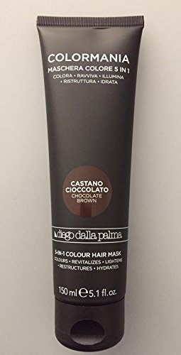 Diego dalla Palma Colormania Maschera Colore 5 in 1, Castano Cioccolato - 150 ml