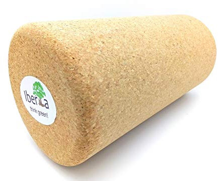Faszienrolle, Massagerolle, Rückenrolle aus Kork, 30x15 cm, 100% vegan