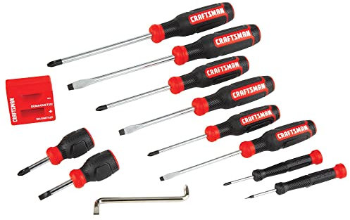 CRAFTSMAN Juego de destornilladores, surtidos, 12 piezas (CMHT65071)