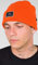Alpha Industries Unisex X-Fit Beanie-Mütze, Flame Orange, Talla Única