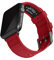 Archer Watch Straps - Cinturini in Tela per Apple Watch (Rosso Carminio, Grigio Siderale, 44/45/46/49mm)