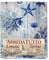 Tex Family Tagesdecke Gran Foulard Sofaüberwurf Stoff Loneta Meer Korallen blau - Doppelbett