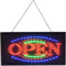 LED Display Schild Leuchtschild OPEN, Werbeschild Leuchtreklame Leuchtschild
