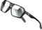 ATTCL Polarisierte Sonnenbrille Herren Sportbrille mit UV-Schutz Hexagonal TR90 Rahmen 2137 C4 Black+silver
