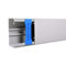 8m Kabelkanal BxH 110x60 mm, Länge 2m, Installationskanal, Leitungskanal, schraubbar, PVC grau