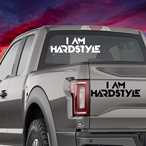 Hegehof  I Am Hardstyle  Auto-Aufkleber Decal Sticker 110 cm x 35 cm
