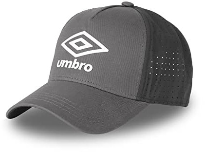 Cap Herren Natürlich, Tracker Kappe Herren, Mesh, Atmungsaktiv, Grau/Schwarz/Weiß, Einheitsgröße