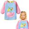 LECTNORE Kids Painting Apron Waterproof Painting Apron Long Sleeve for Kids Children's Art Smock with Pockets for Painting Cooking Eating（Style 4）