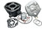 Cilindro Completo di testa ø38-49cc MINARELLI ORIZZONTALE A LIQUIDO H2O AEROX NITRO F12 JOG ARK