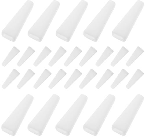 Kichvoe 250pcs Small Tip Covers Anti-Scratch Protective Sleeves for Practical Tip Guards for Kitchen Supply Long-Lasting Material Prevents Accidental Damage