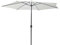 CONCEPT USINE | Parasol Droit Rond Design | Diamètre 3 m | PORTOFINO Ecru | Structure Aluminium Recouverte de Peinture Epoxy | Toile Polyester 160g/m2 | Idéal pour Jardin Terrasse Piscine Balcon