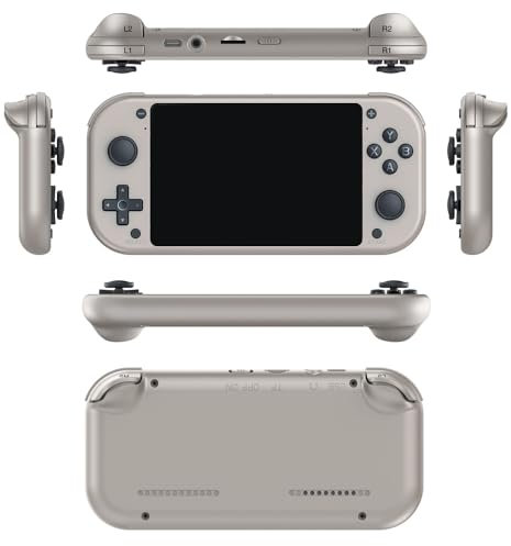 M17 Retro Games Console Handheld, Handheld Game Console with Eauelec System, Support 25 Emulators,4.3-Inch IPS Screen, Games Consoles with Built in Games and 64GB TFCard