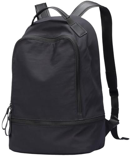 MARK RYDEN Rucksack Herren & Damen Backpack, Wasserdichter Rucksack mit laptopfach, YKK-Reißverschluss Unisex Daypack Schulrucksack, für Freizeit Schule Job (Schwarz)