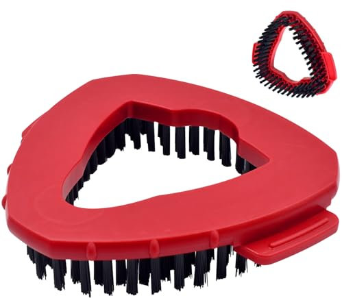 GFRED Spin Mop Replacement Head Base Scrub Brush Head for Floor Cleaning Compatible With Vileda Spin Mop EasyWring 1 Tank System Stiff Bristle Cleaning Brush
