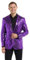 Suitmeister Lila Party-Blazer für Herren - Weihnachten, Silvesterparty - Glänzende Pailletten-Anzugjacke - Lila