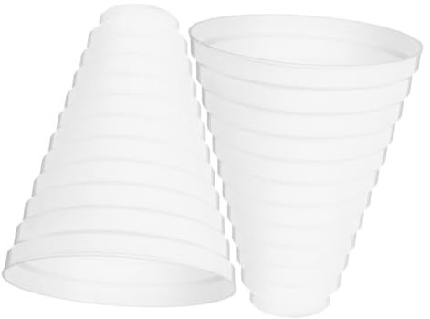 OSALADI 2pcs Extractor Fan Pipe Connector Vent Hose Reducer for Air Duct Ducting Reducer Drum Wire Mounting Tools for Range Hood Filter