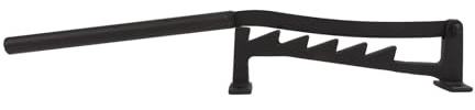 aqxreight An der Wand Montierter Manueller Holzspalter, Anzündholzspalter aus Kohlenstoffstahl für Camping-Kamin-Grill, Abnehmbares Design, Schnelleres Holzspalten, Schraubbare Basis,
