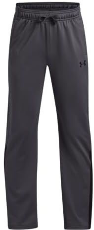 Under Armour Boys' Brawler 3.0 Tapered Pants, (025) Castlerock / / Black, Youth Large