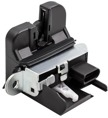 BAFAFA Couvercle Coffre Arrière 1T0827505H pour VW pour Touran pour Siège pour Altea Solénoïde 1K6827505C Serrure Porte Hayon Serrure Couvercle Coffre Arrière Serrure Coffre