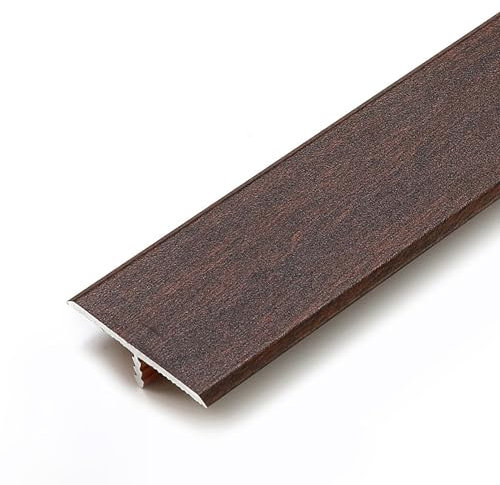 Raouoae Bodenleiste 90 cm* 3 Stück T-Form Türschwellen Für Nahtlose Übergänge Zwischen Teppich Fliesen Und Vinyl Perfekte Türleiste Für Übergangsschwellen(C)
