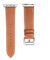 Cinturino per Apple iwatch 49 mm / 45 mm / 44 mm / 42 mm / 41 mm / 40 mm / 38 mmS10 cinturino per orologio ultra2 Hermes con stampa palma Apple Watch nuovo cinturino (linee marroni e bianche, 38/40/41