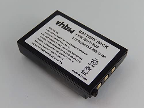 vhbw Akku Ersatz für 96461-0450, BT-20L, 496461-0450, BT-20LB, 496466-1130 für Barcodescanner POS (1600 mAh, 3,7 V, Li-Ion)
